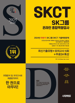 2025 최신판 시대에듀 All-New SK그룹 SKCT 온라인 종합역량검사 최신기출유형+모의고사 6회+무료SK특강