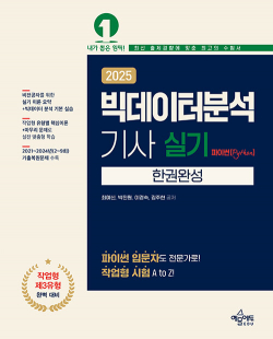 2025 빅데이터분석기사 실기 한권완성 [파이썬(Python)]